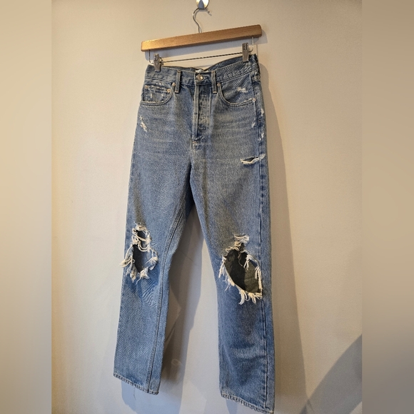 Agolde 90's Mid Rise Jean Size 23 - Picture 6 of 14